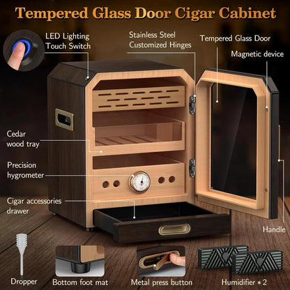 Cigar Humidor Large Capacity Storage