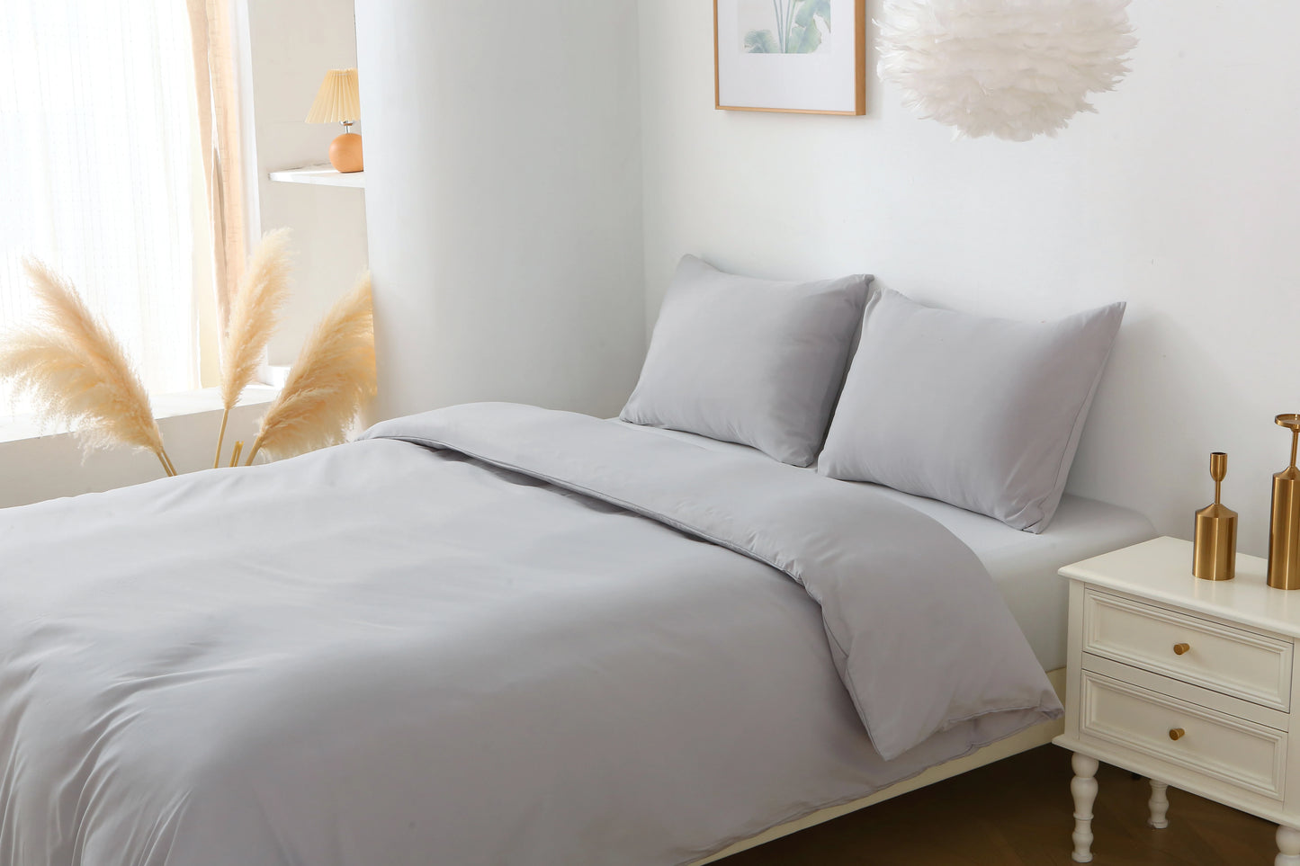 Solid Color Bedding Set