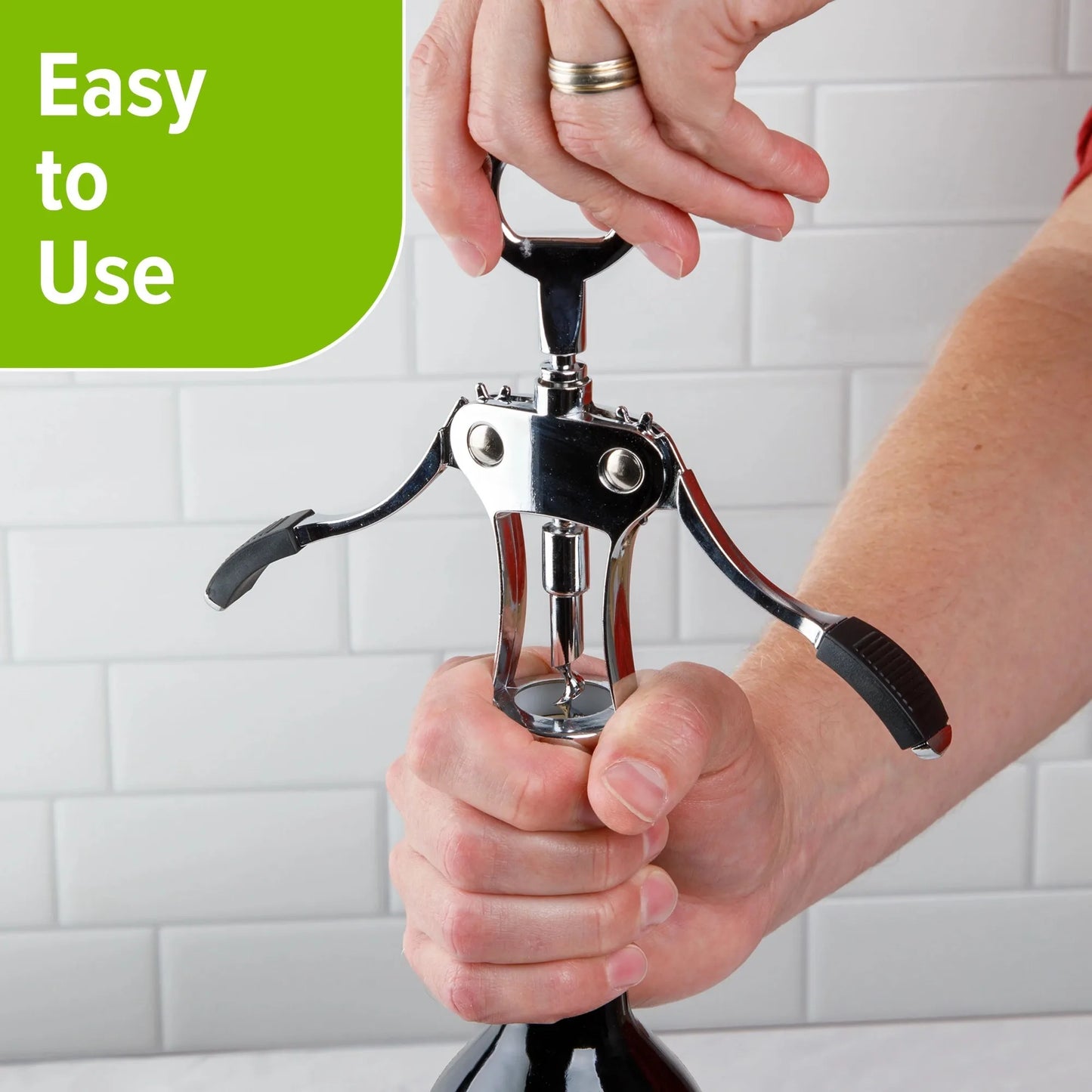Winged Corkscrew & Bottle Opener