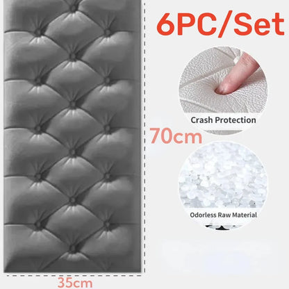 PE Foam Water proof Wallpaper Home Decoration