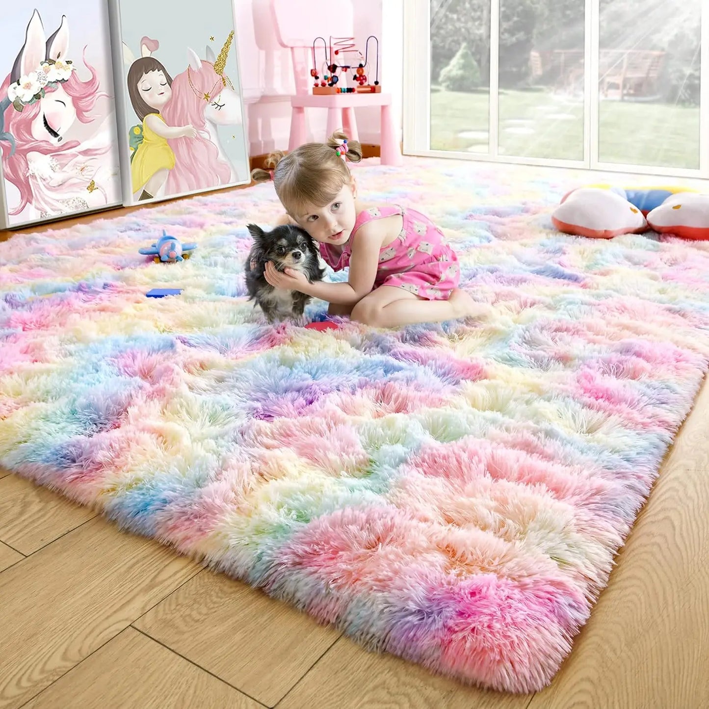 Fuzzy Area Rugs