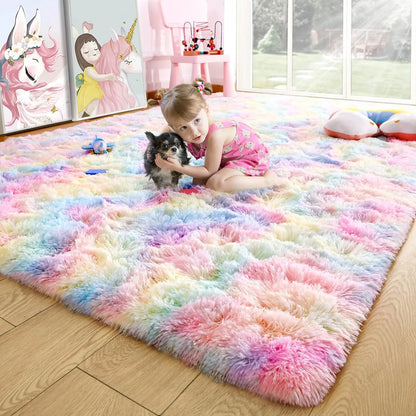 Fuzzy Area Rugs