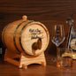 3Liter Wooden Whiskey Barrel