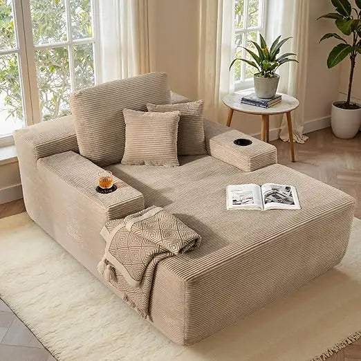 Indoor Chaise Lounge Chair