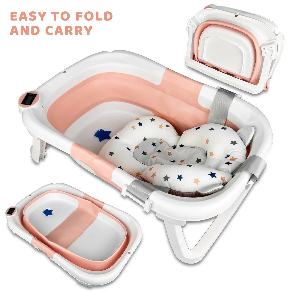 Children's Bathtub with Thermometer