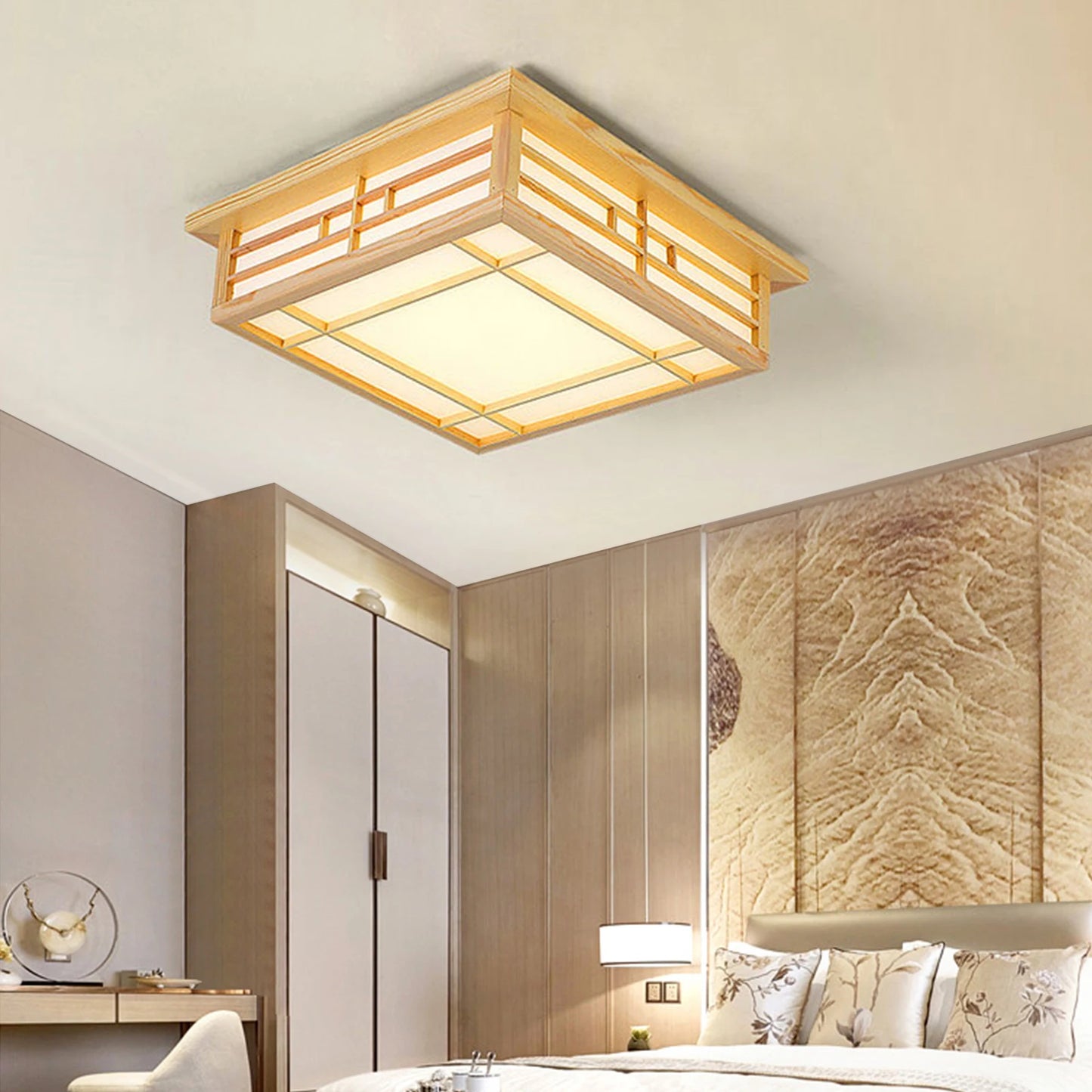 Japan Style Ceiling Lamp Modern Home Lighting Fixture