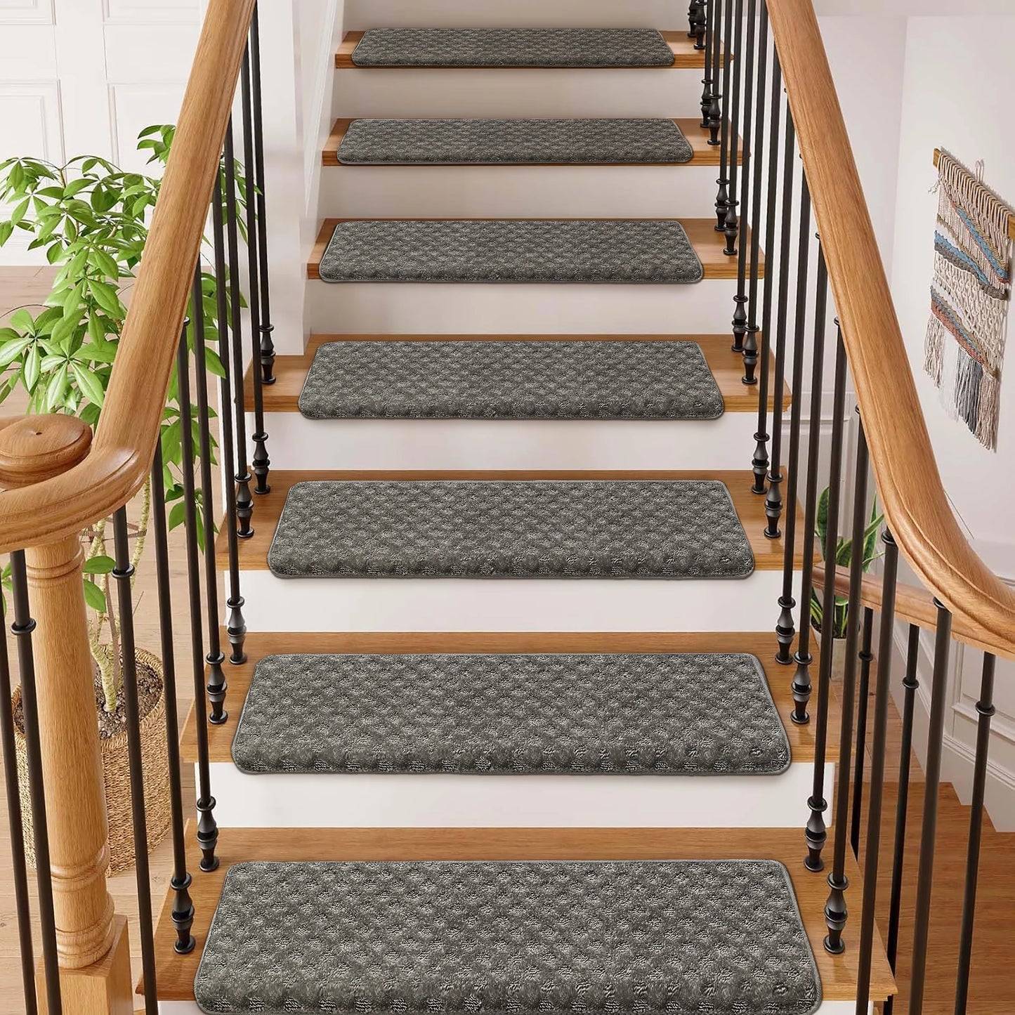 Non-Slip Carpet Stair Treads for Safety and Home Comfort