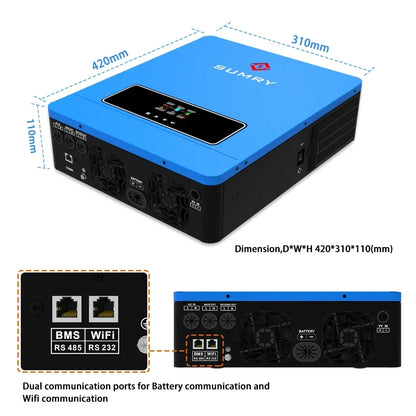 Solar Charger Hybrid Inverter for Home and Off-Grid Power