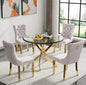 Square Glass Dining Table