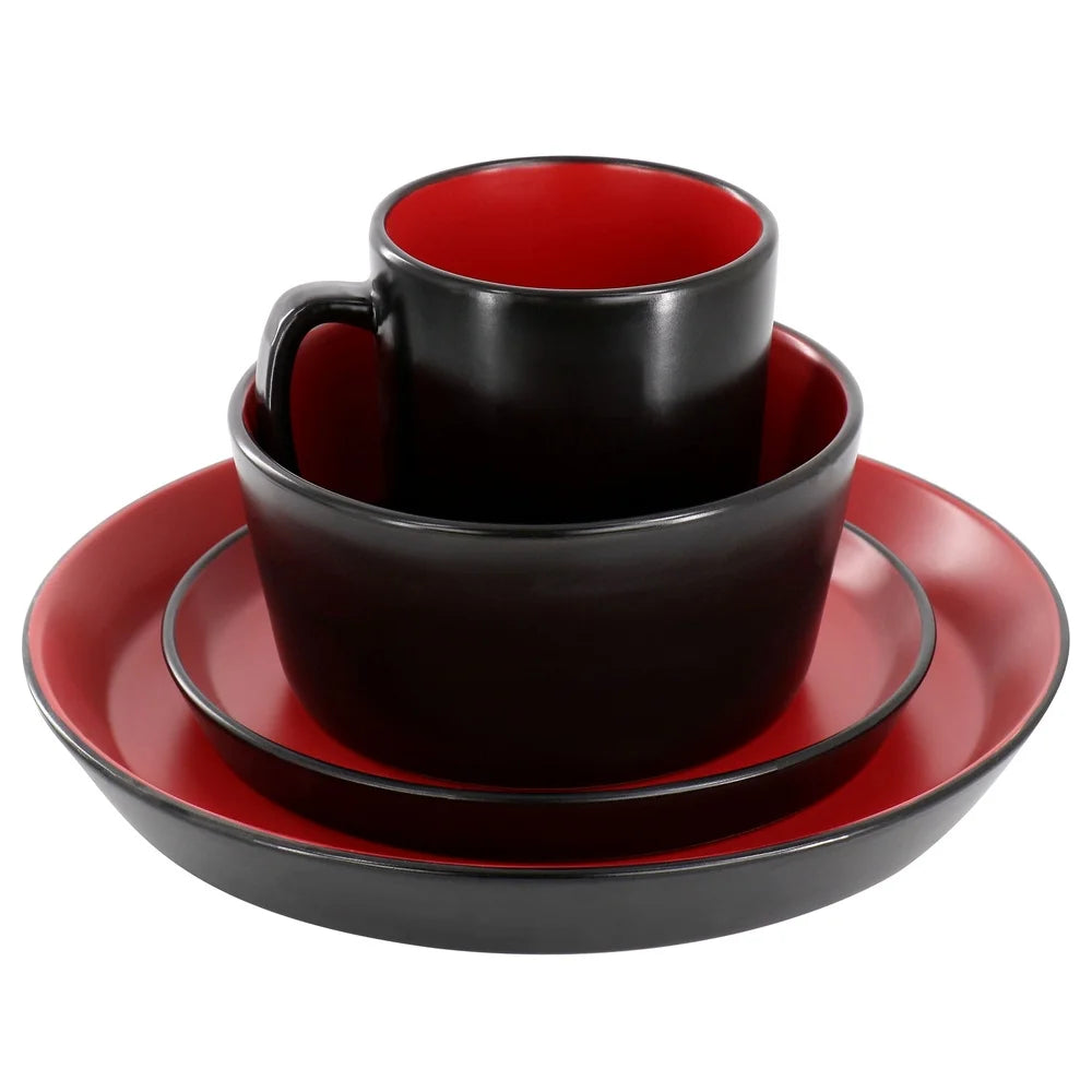 16 Piece Stoneware Dinnerware Set