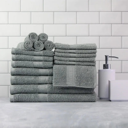 18 Piece Cotton Towel Set