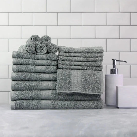 18 Piece Cotton Towel Set