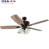 Bronze Ceiling Fan with 5Blades
