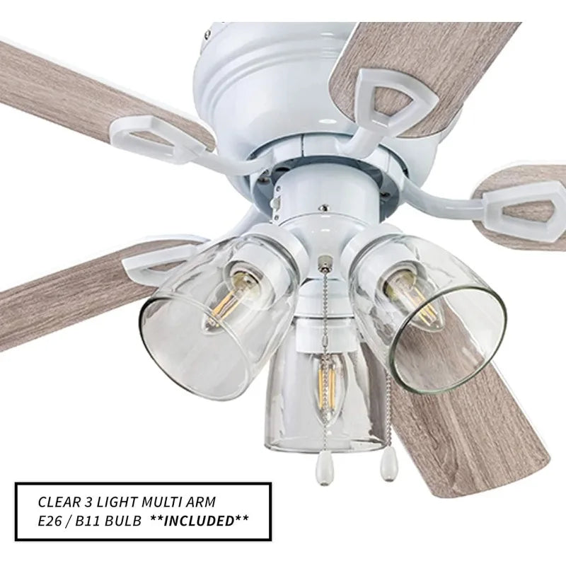 52" Ceiling Fan/Reversible Motor