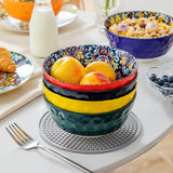 Malacasa Bohemia Dinnerware Vibrant Colors