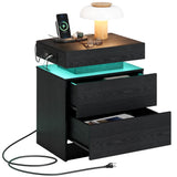 Nightstand with Charging Station
