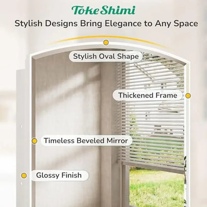 Oval Mirror Medicine Cabinet