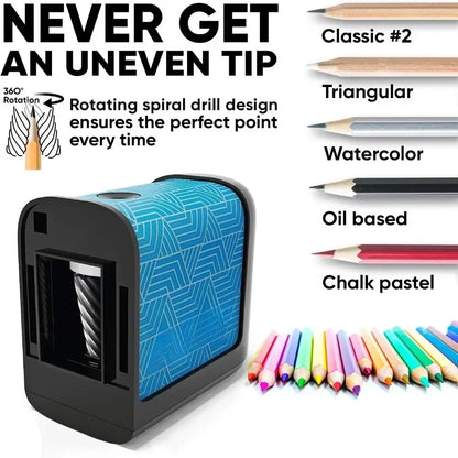 Battery-Operated Electric Pencil Sharpener