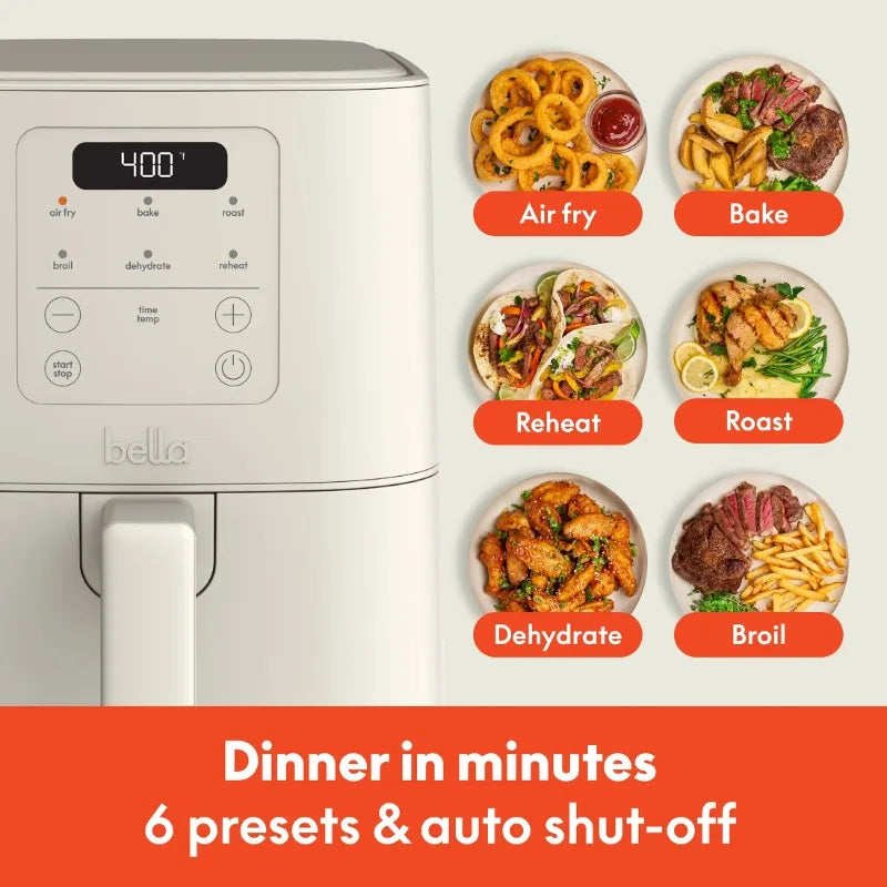 Multi Colored 4qt Air Fryer