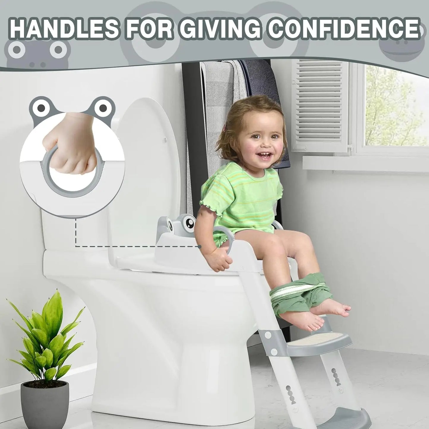 Potty Training Seat with Ladder