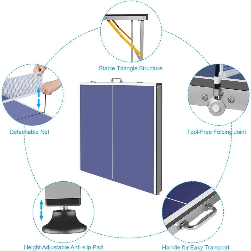 Portable Ping Pong Table