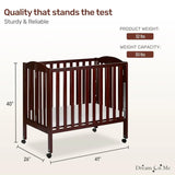 Portable Folding Baby Crib