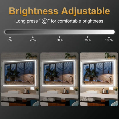 Assembled LED Lighted Medicine Cabinet