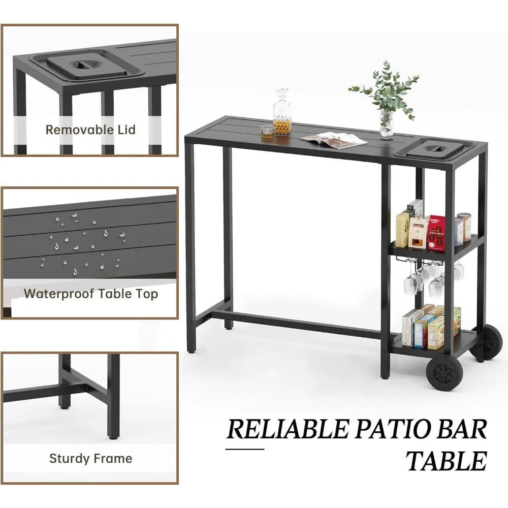 Outdoor Patio Bar Set/6 Piece