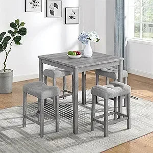 59" 4 Piece Bar Table Set