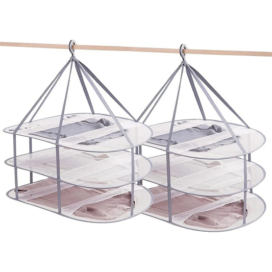 3Tier Folding Clothes Drying Rack