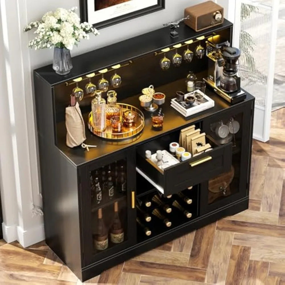 Wine Bar Cabinet LED Light for home