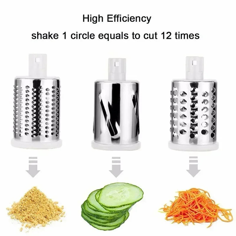 Manual Rotary Slicer Cutter Adjustable