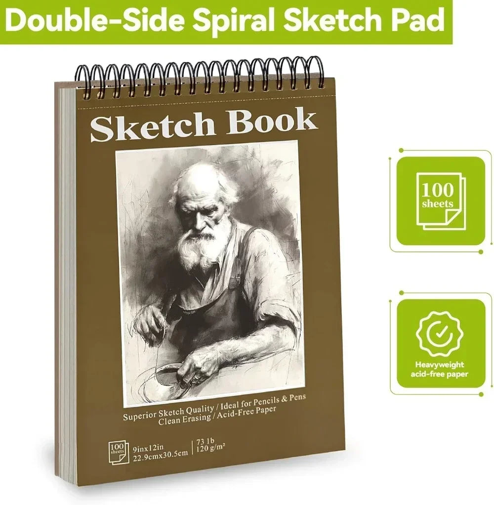 Sketchbook Pack Of 100 Sheets