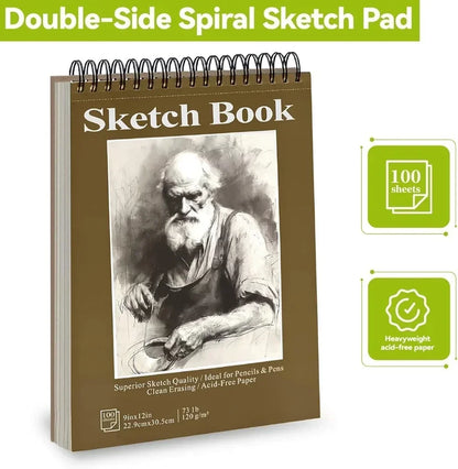 Sketchbook Pack Of 100 Sheets