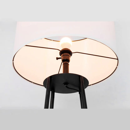 Floor Lamp with 2 Shelves