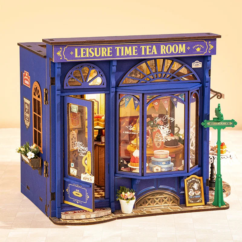 DIY Miniature Dollhouse Kit Build Your Own Tiny Home