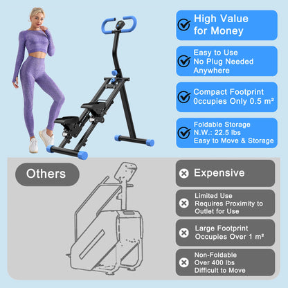 Stair Stepper with Handlebar 330lbs