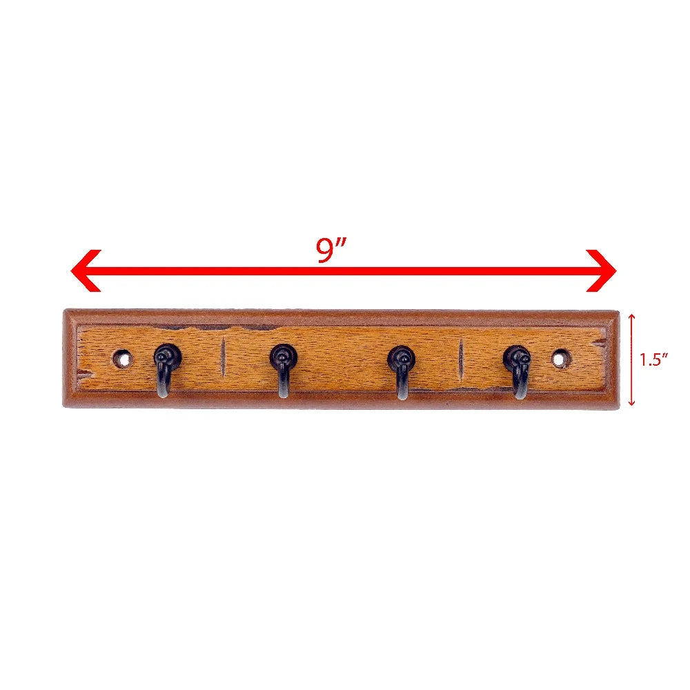 Four Hook Key Holder