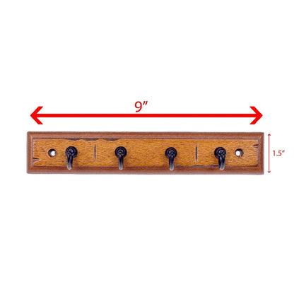 Four Hook Key Holder