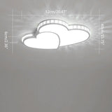 Modern Heart Shaped Ceiling Lights