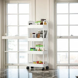 3/4-Tier Rolling Storage Cart