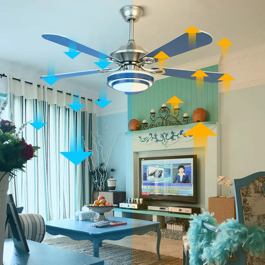 Remote Controlled Ceiling Fan/LED Light