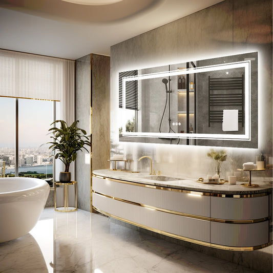 40 x 24 Inch LED Bathroom Mirror