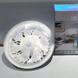 Leaf Fan with LED Light