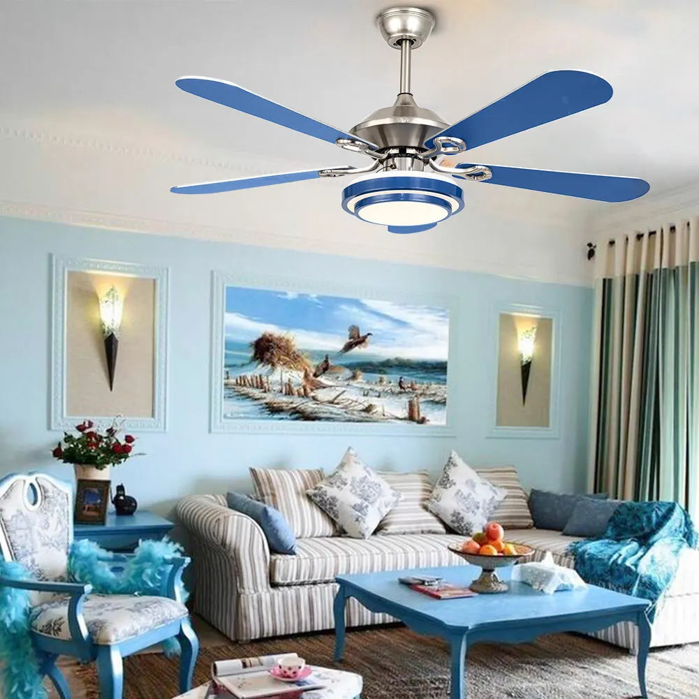 Remote Controlled Ceiling Fan/LED Light