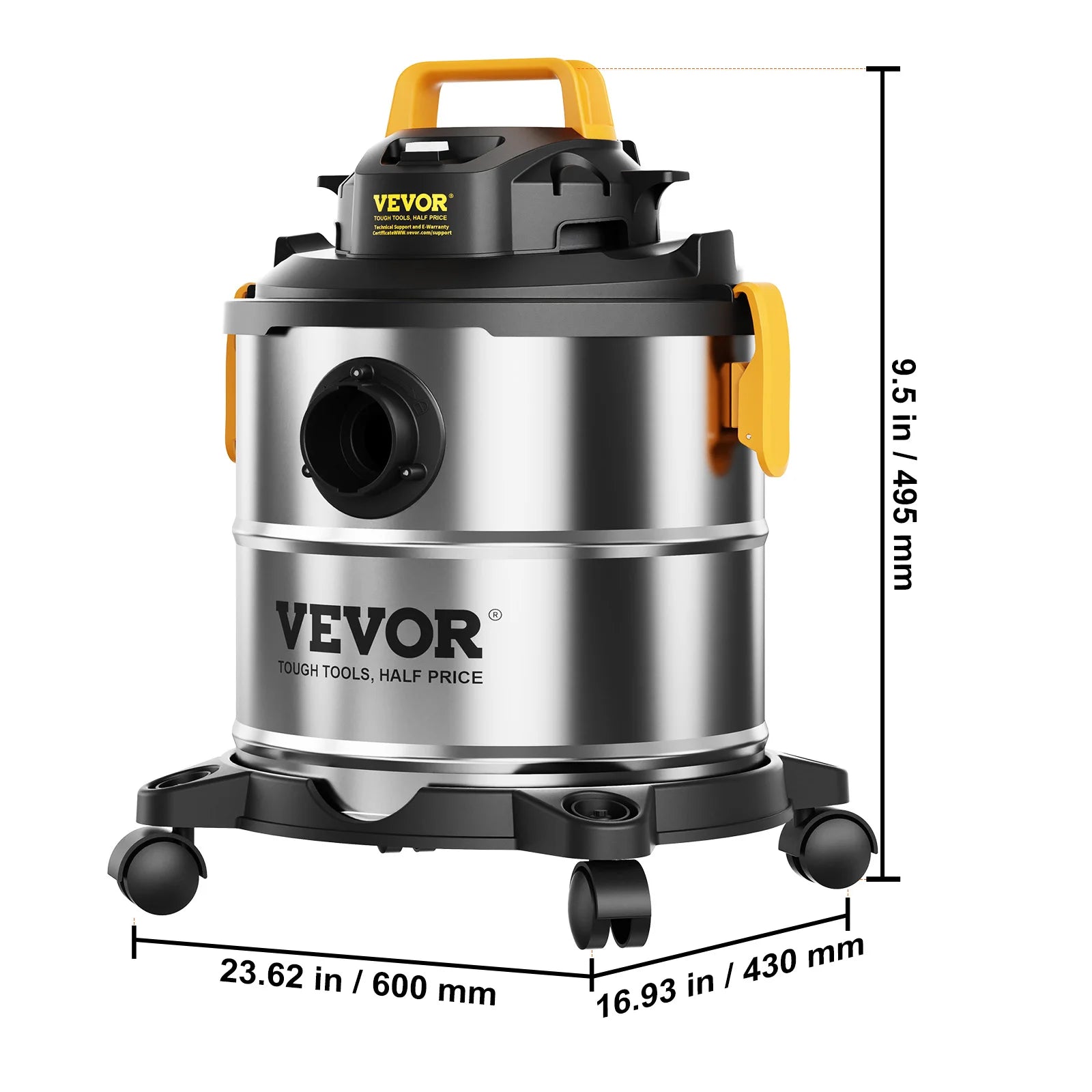 Wet Dry Shop Vacuum Powerful Cleaning Tool for Home