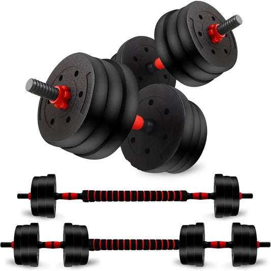 Adjustable Dumbbells Barbells