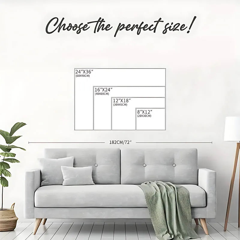 Waterfall Landscape Canvas Print