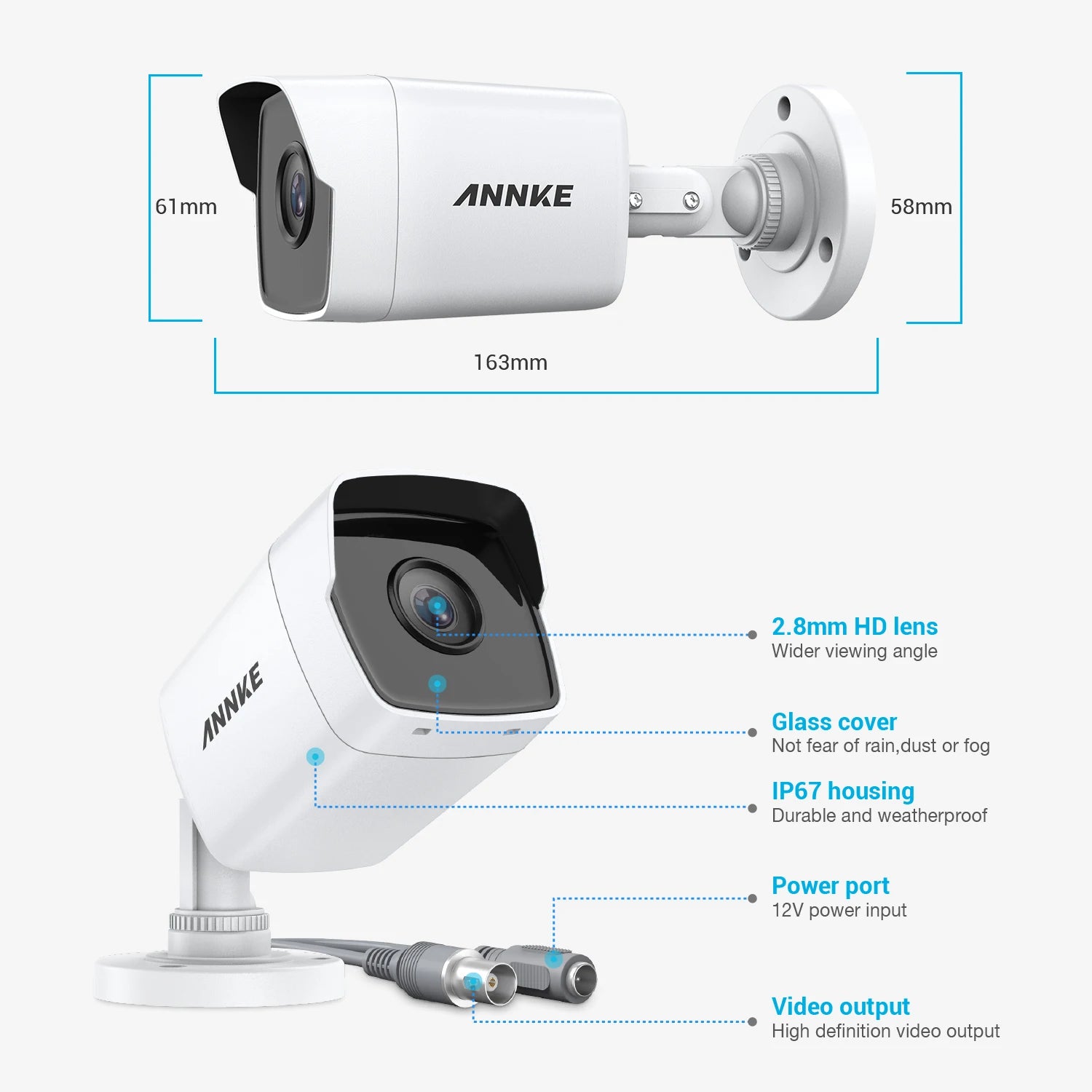 Night Vision Security System Home & Office Protection