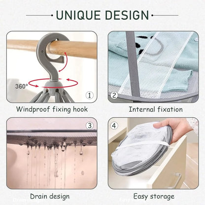 3Tier Folding Clothes Drying Rack